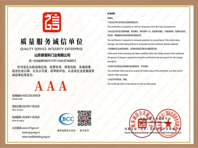 質量服務誠信單位